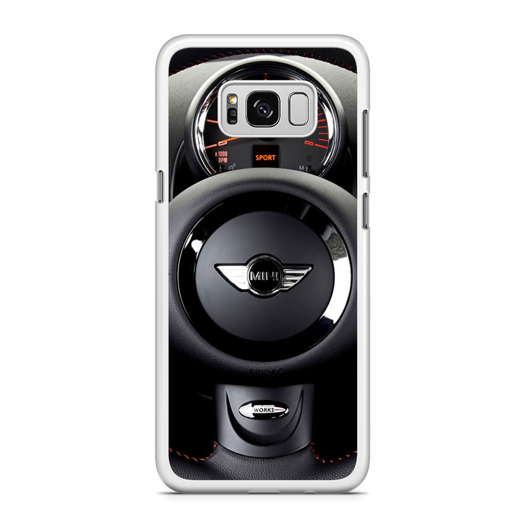 Mini Cooper Steering Wheels Samsung Galaxy S8 Case