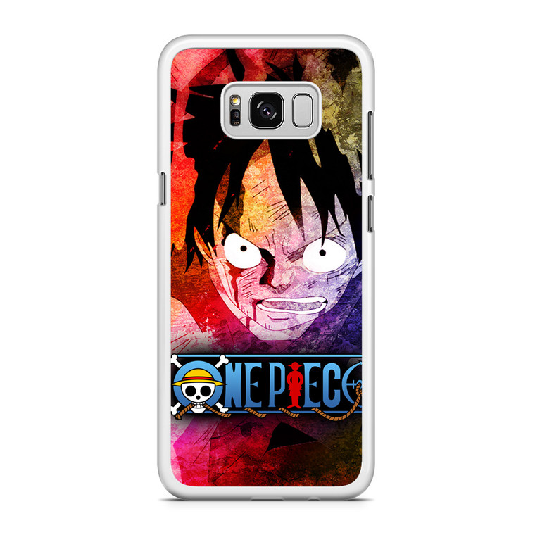 One Piece Monkey D Luffy Art Samsung Galaxy S8 Case