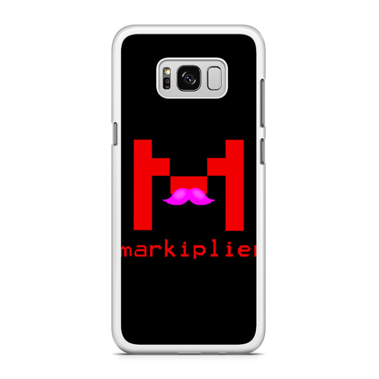 Markiplier Pink Mustache Samsung Galaxy S8 Case