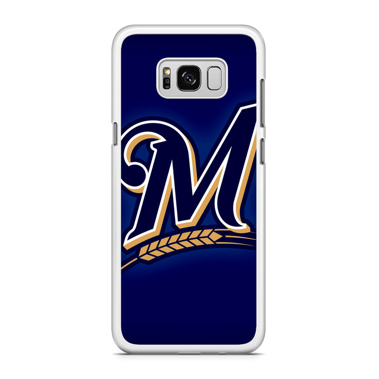 Milwaukee Brewers Baseball Team Logo Samsung Galaxy S8 Case