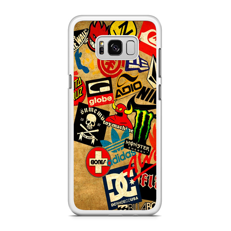 Skateboard Brand Samsung Galaxy S8 Case