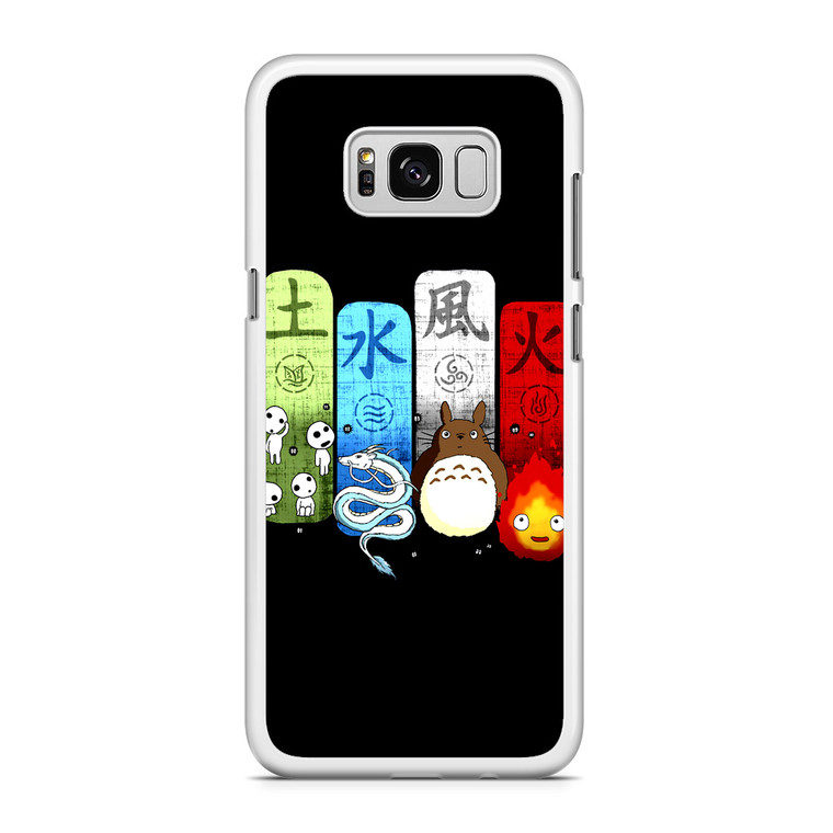 Studio Ghibli Elemental Charms Samsung Galaxy S8 Case