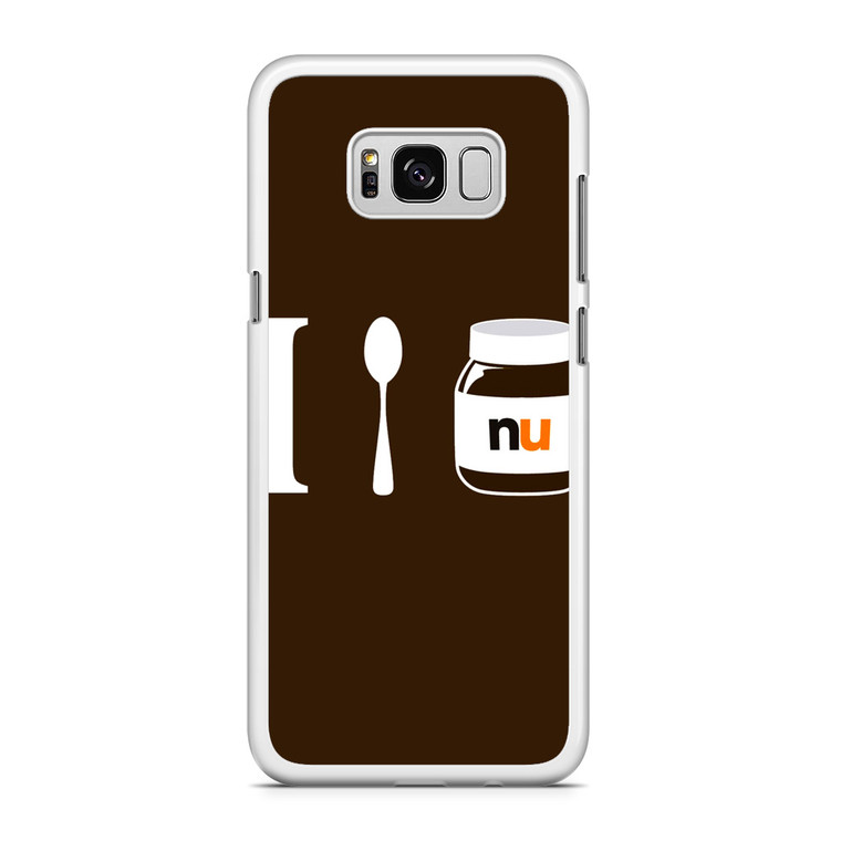 I Eat Nutella Samsung Galaxy S8 Case