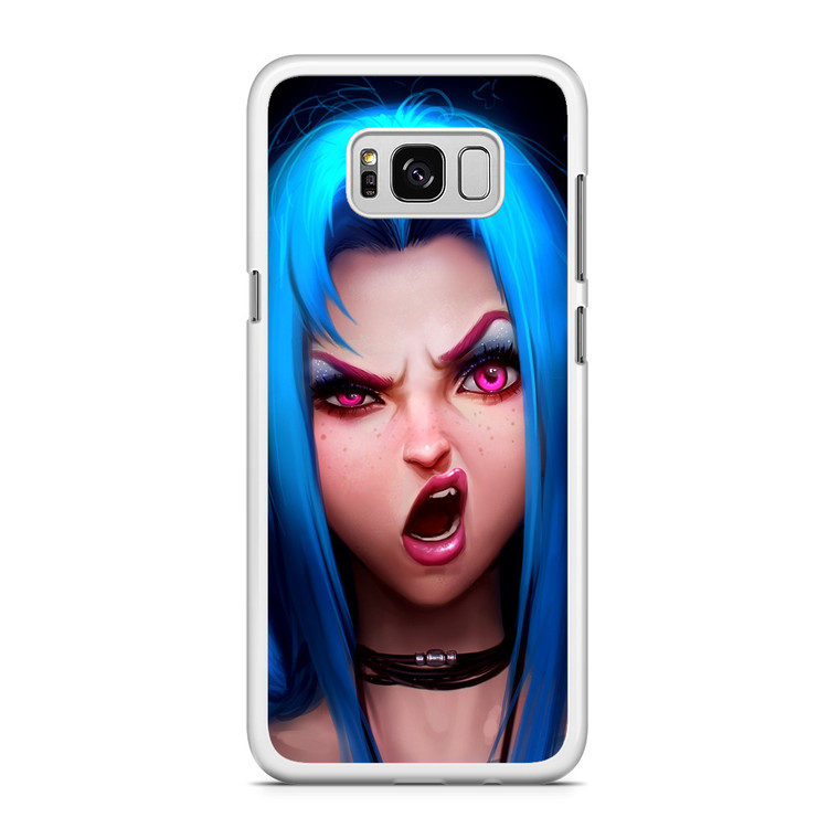 Jinx League Of Legend Bad Girl Samsung Galaxy S8 Case