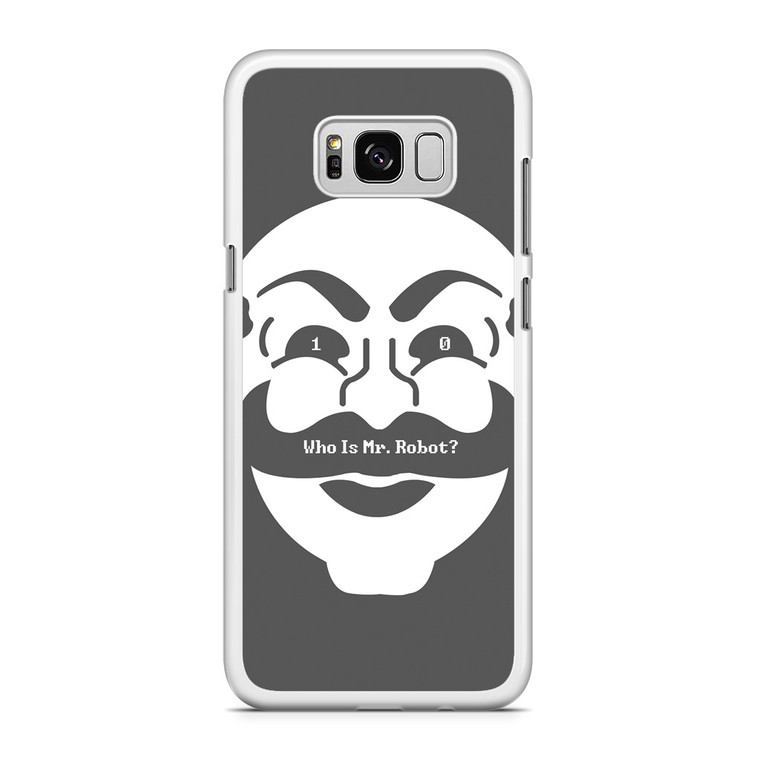 Mr Robot Mask F Society Samsung Galaxy S8 Case