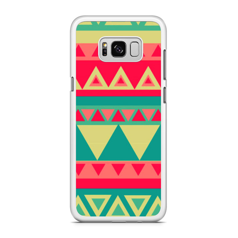 Old Aztec Pattern Samsung Galaxy S8 Case