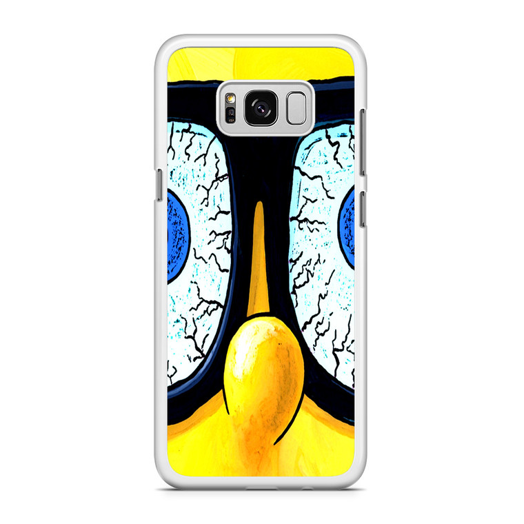 Spongebob Squarepants Glasses Samsung Galaxy S8 Case