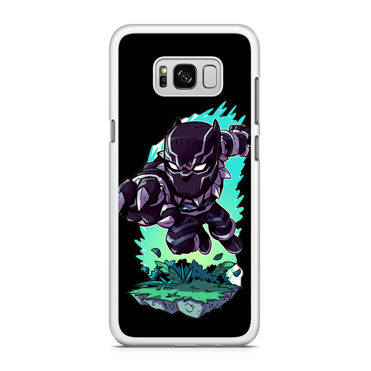 Black Panther Chibi Samsung Galaxy S8 Case