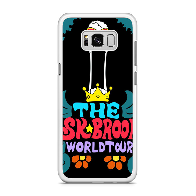 One Piece Brook World Tour Poster Samsung Galaxy S8 Case