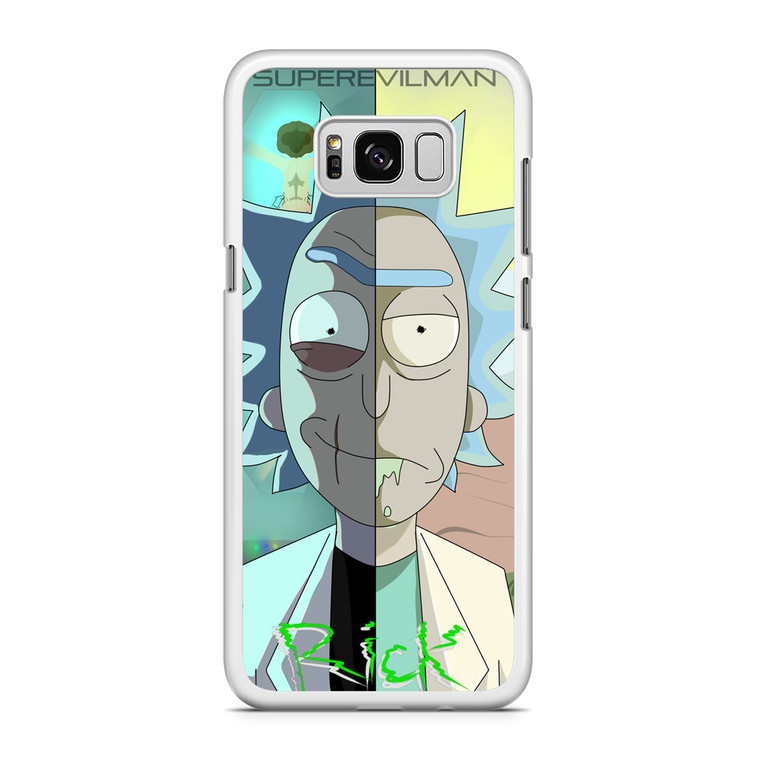 Evil Rick And Rick Samsung Galaxy S8 Case