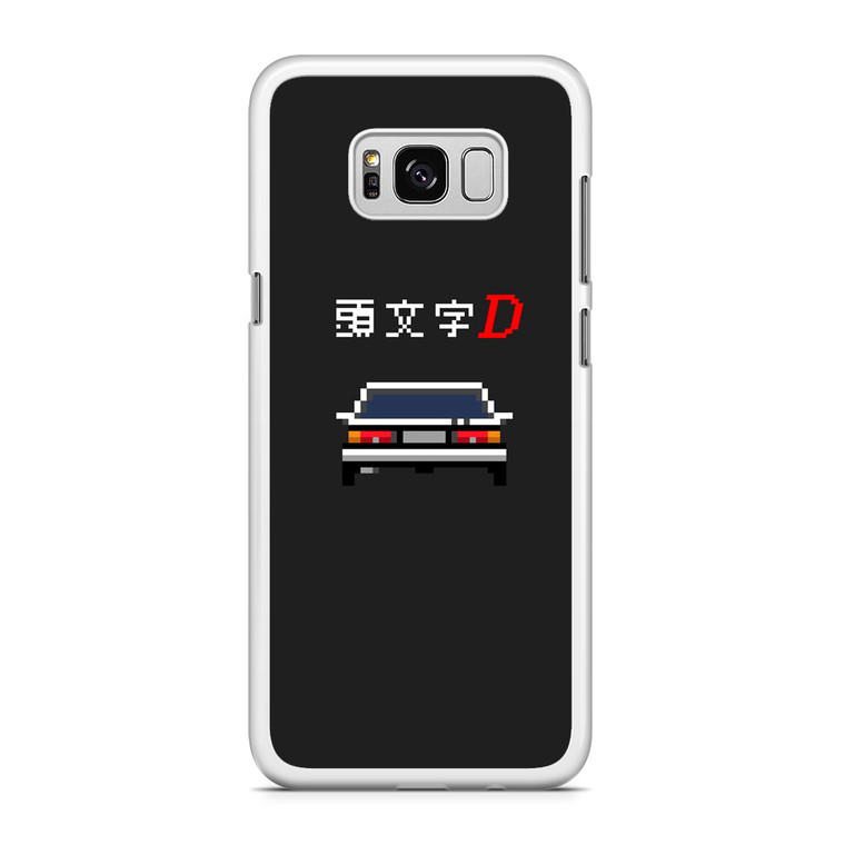 Initial D Pixel Art Samsung Galaxy S8 Case