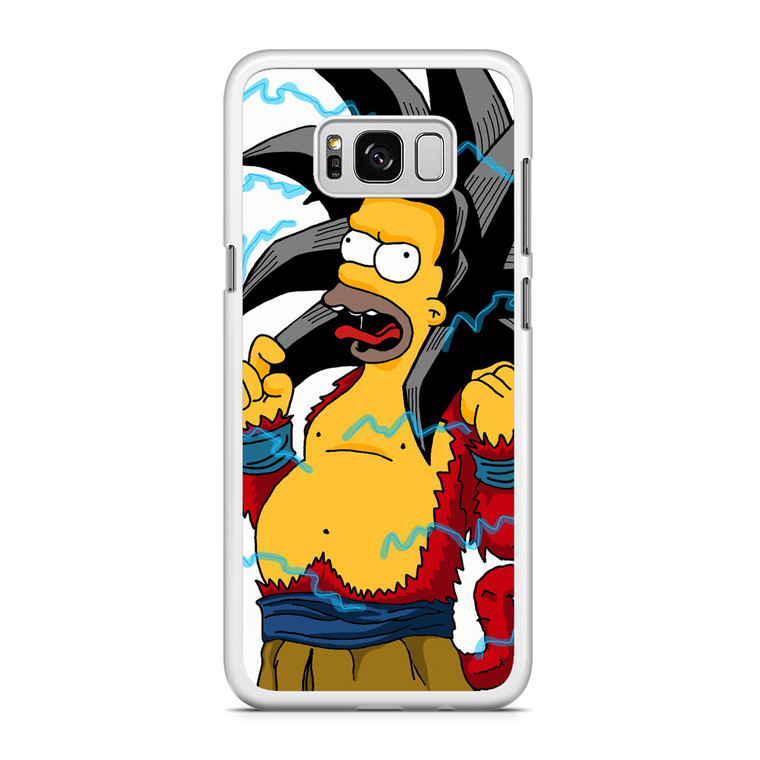 Super Saiyan Homer Samsung Galaxy S8 Case