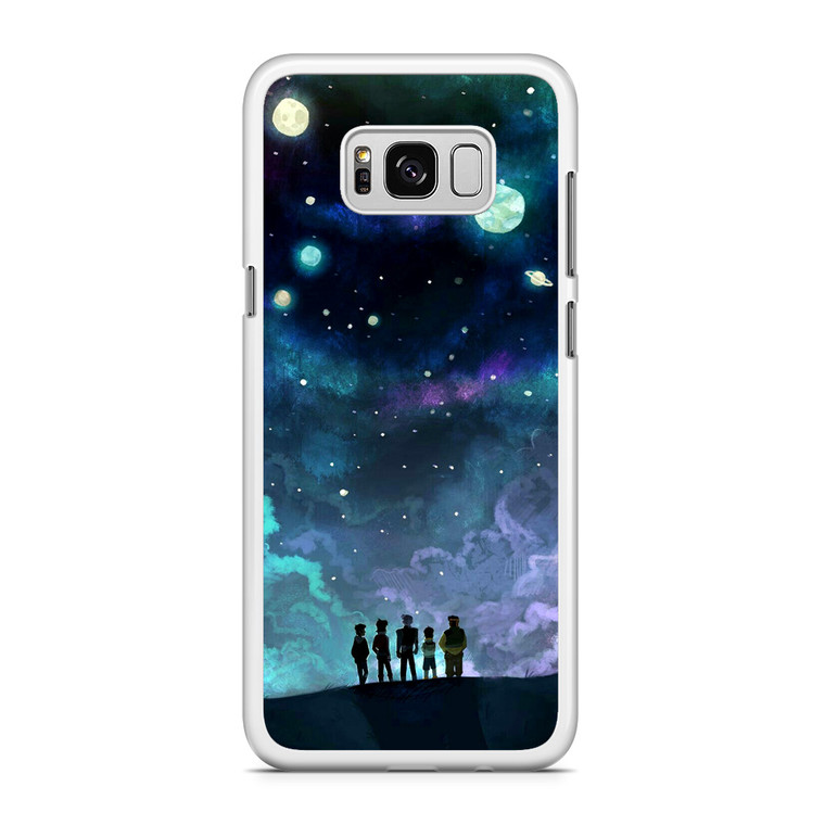 Voltron in Space Nebula Samsung Galaxy S8 Case