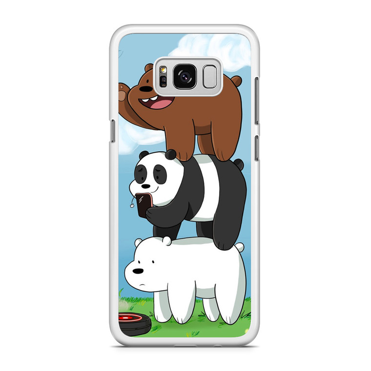 We Bare Bears Grizz Samsung Galaxy S8 Case