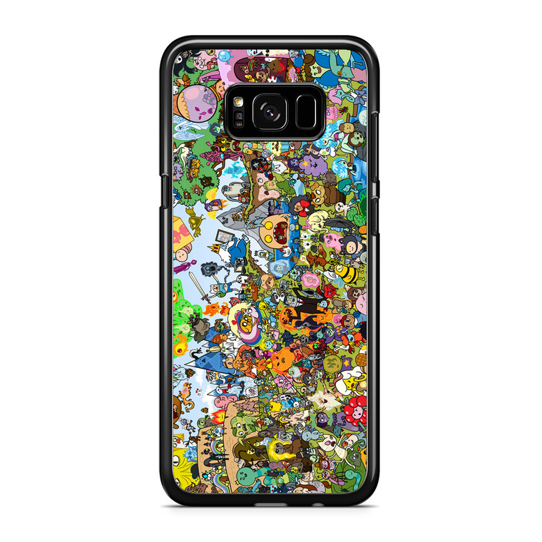 Adventure Time All Character Samsung Galaxy S8 Plus Case