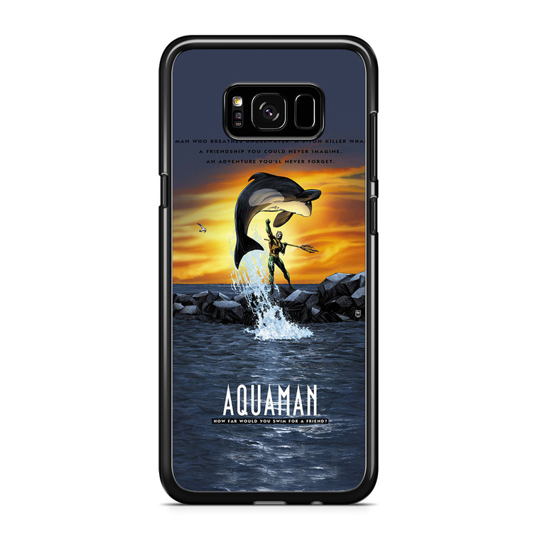 Aquaman Poster Samsung Galaxy S8 Plus Case