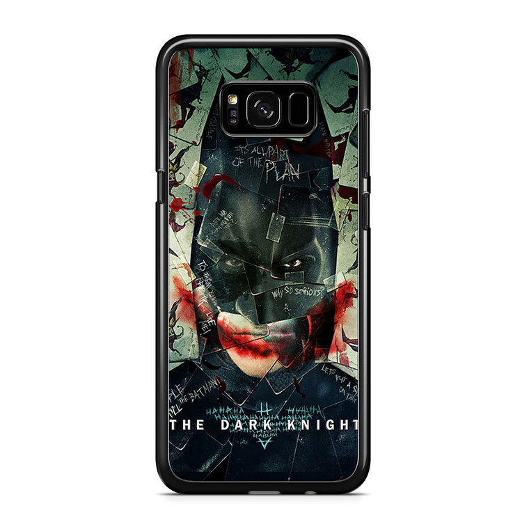 Batman and Joker The Dark Knigth Samsung Galaxy S8 Plus Case