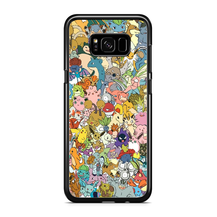 All Pokemon Characters Samsung Galaxy S8 Plus Case