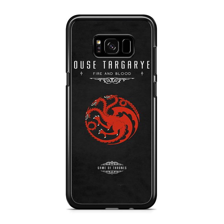 Game Of Thrones - house targaryen Samsung Galaxy S8 Plus Case