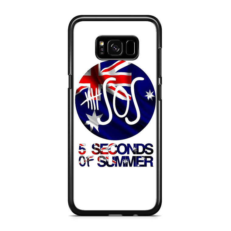 5SOS Australian Flag Samsung Galaxy S8 Plus Case