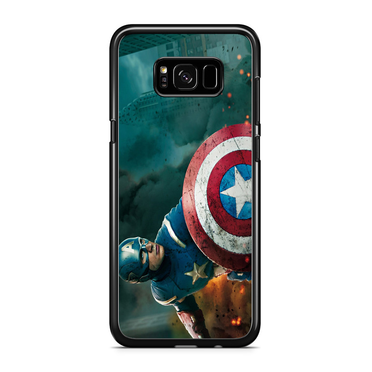 avengers captain america shield Samsung Galaxy S8 Plus Case