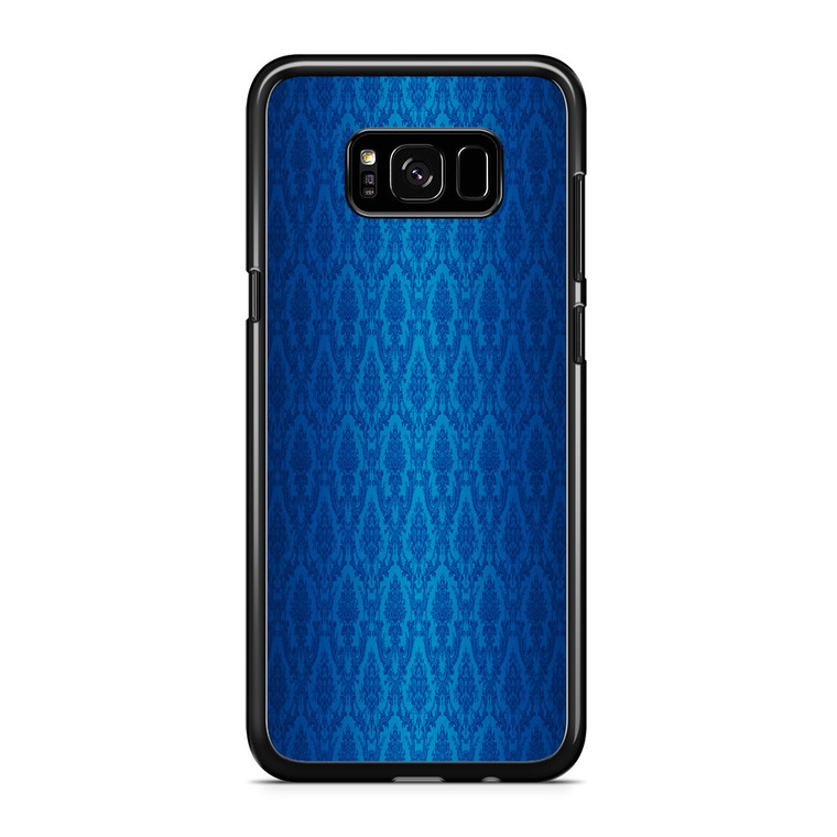 Blue Damask Samsung Galaxy S8 Plus Case