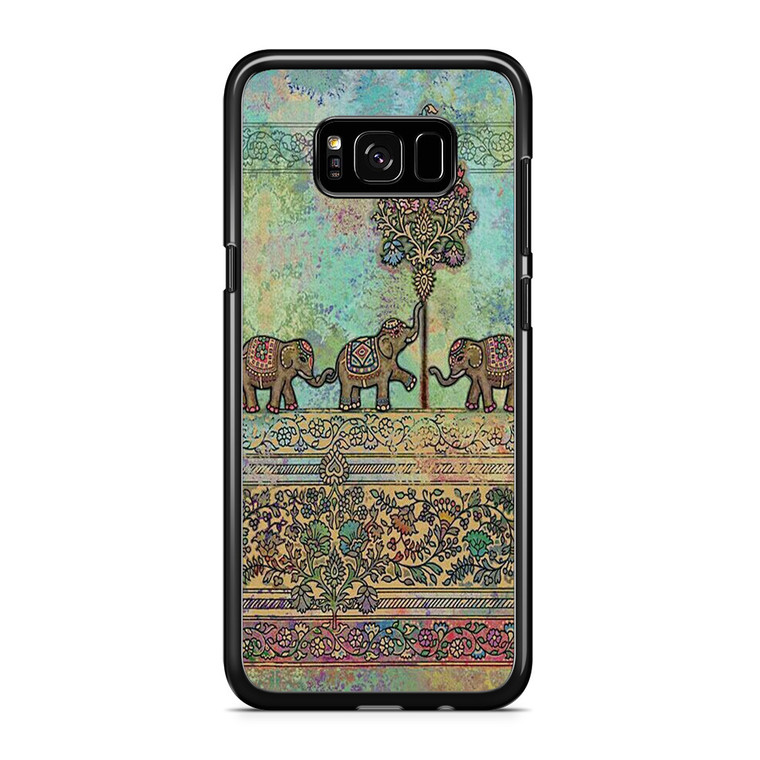 Classic Elephant Pattern Samsung Galaxy S8 Plus Case