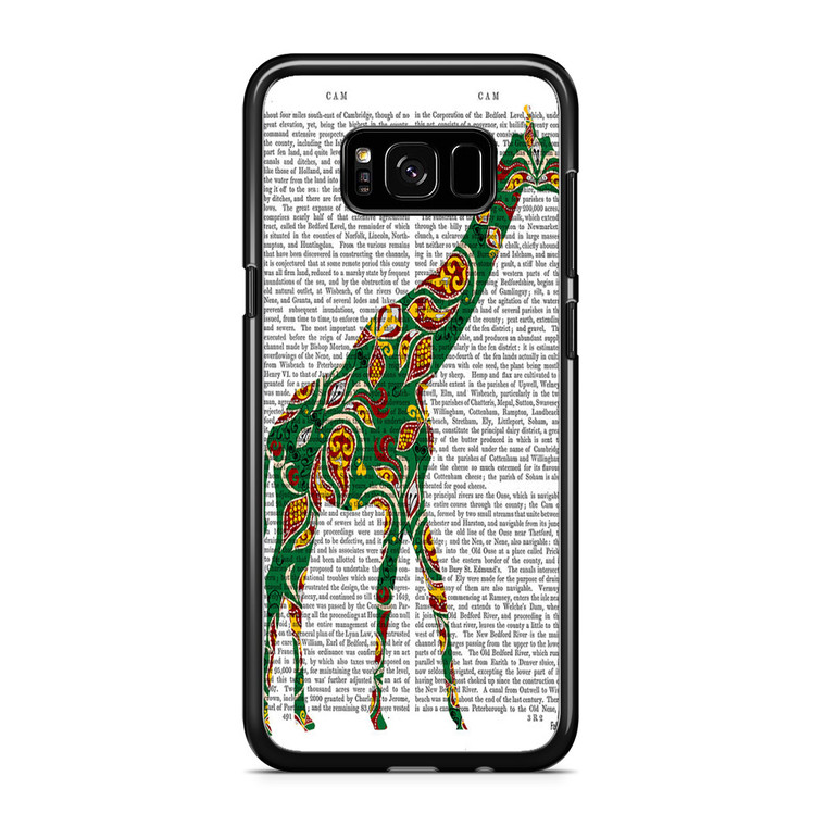 Dictionary Giraffe Samsung Galaxy S8 Plus Case