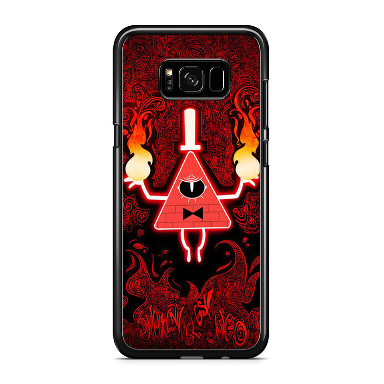 Gravity Falls Bill Cipher Angry Samsung Galaxy S8 Plus Case