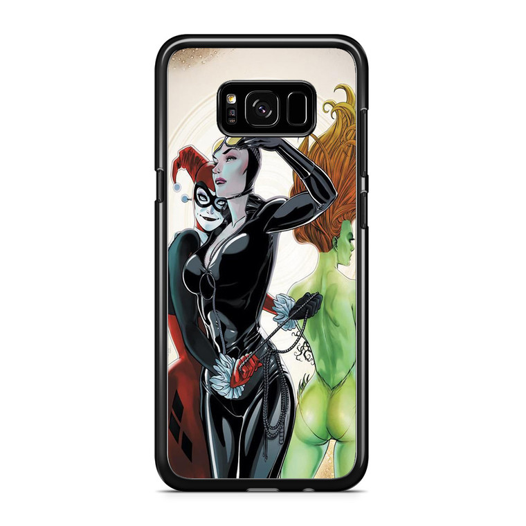 Harley Quinn, Catwoman, Poison Ivy Samsung Galaxy S8 Plus Case