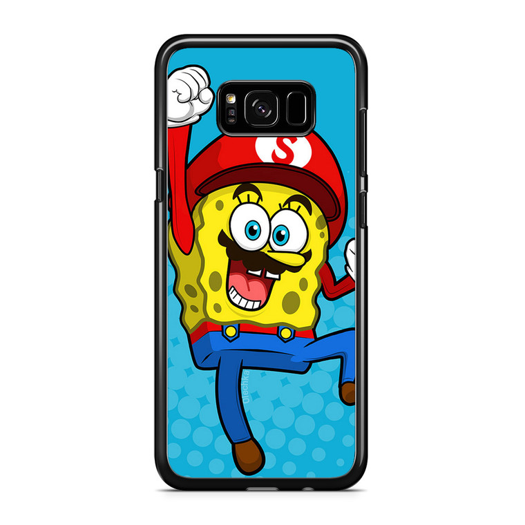 Spongebob Super Mario Samsung Galaxy S8 Plus Case