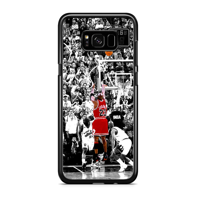 Michael Jordan Shoot in NBA Samsung Galaxy S8 Plus Case