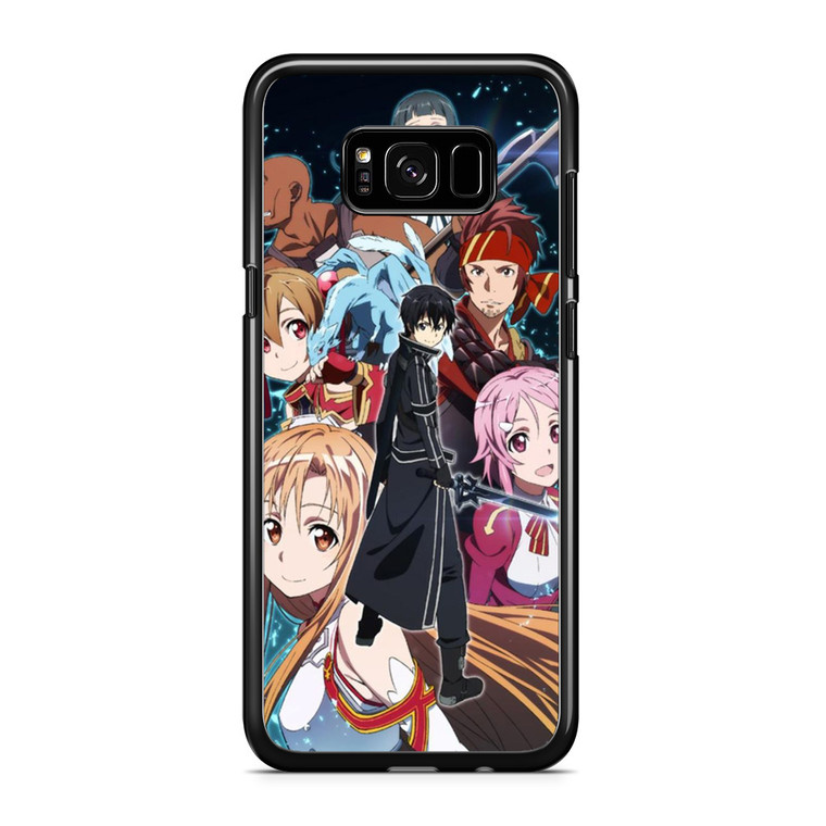 Sword Art Online Characters Samsung Galaxy S8 Plus Case