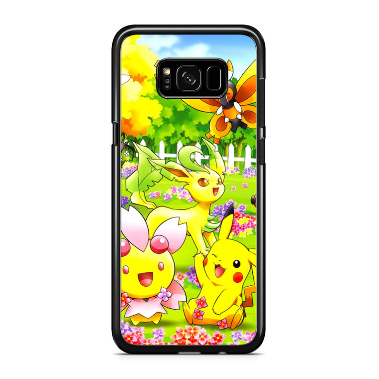 Pokemon Gold Characters Samsung Galaxy S8 Plus Case