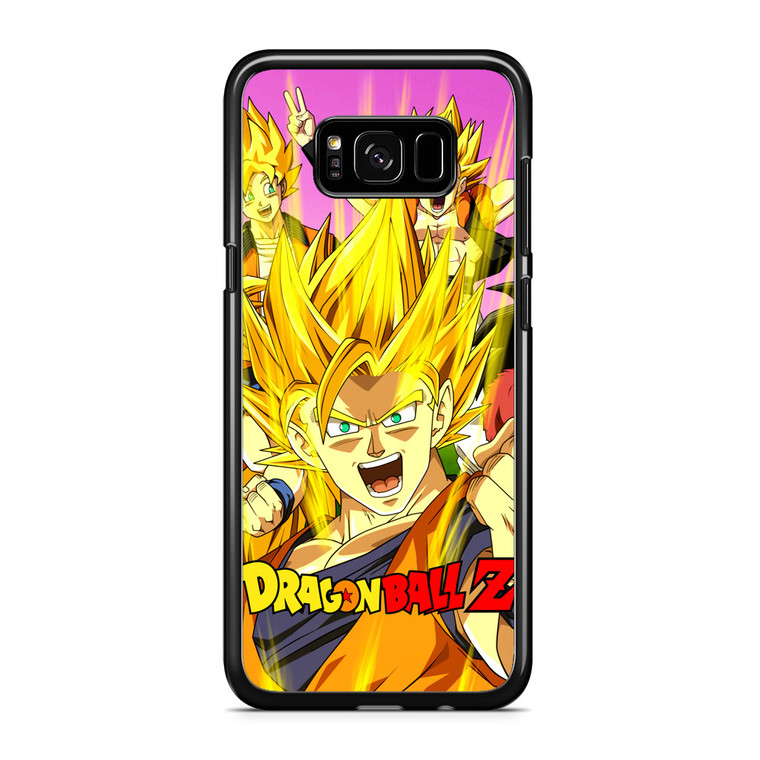 Dragon Ball Z Super Saiyans Samsung Galaxy S8 Plus Case