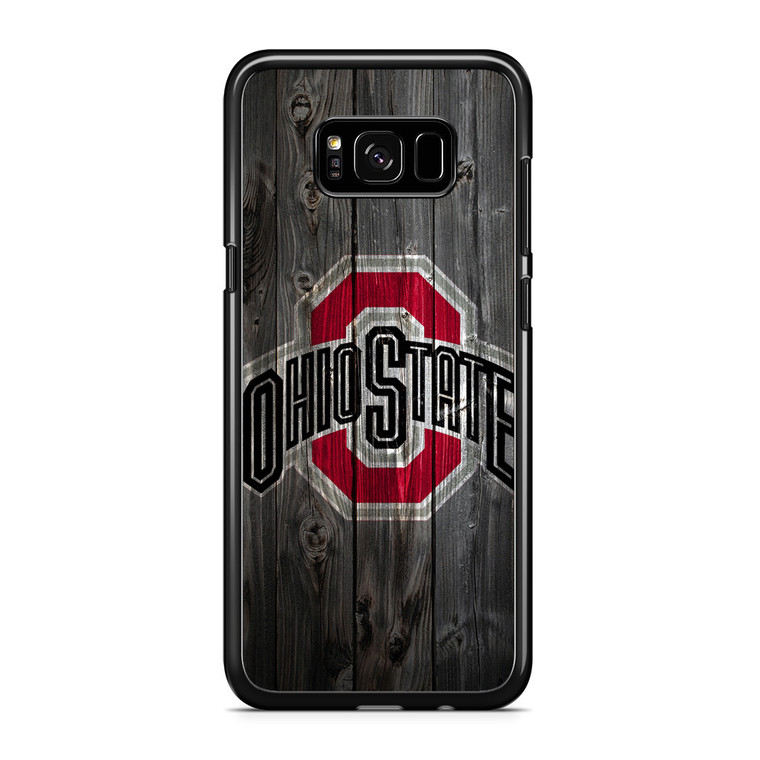 Ohio State Art Wood Samsung Galaxy S8 Plus Case