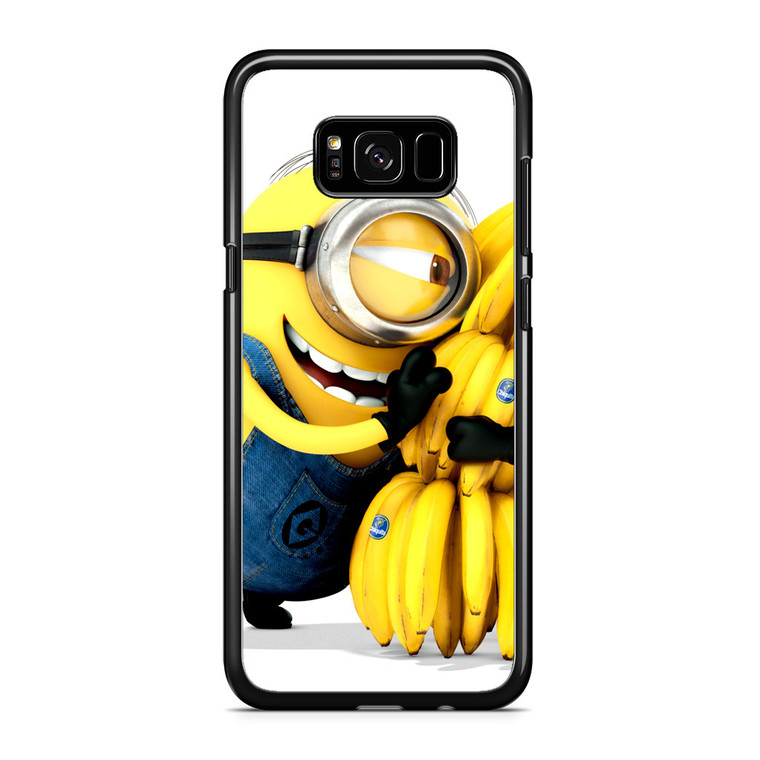 Despicable Me Minions Banana Samsung Galaxy S8 Plus Case