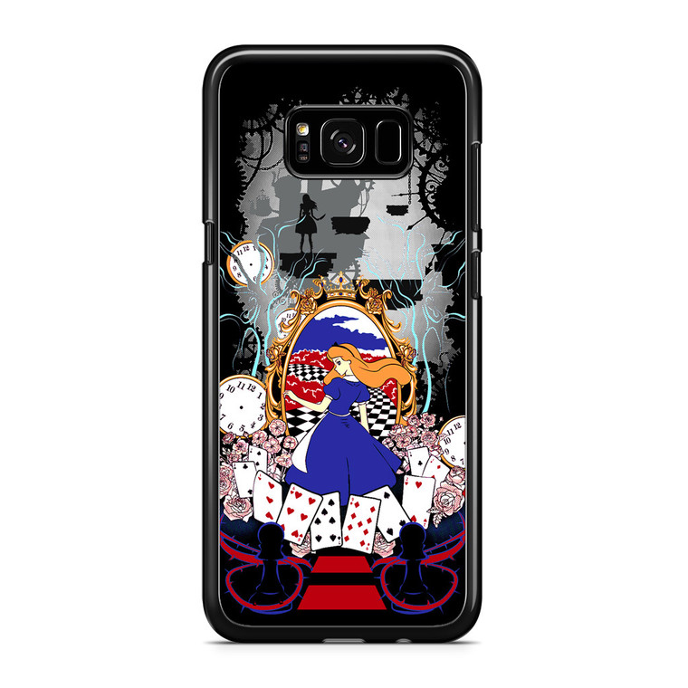 Disney Alice in Wonderland World Samsung Galaxy S8 Plus Case