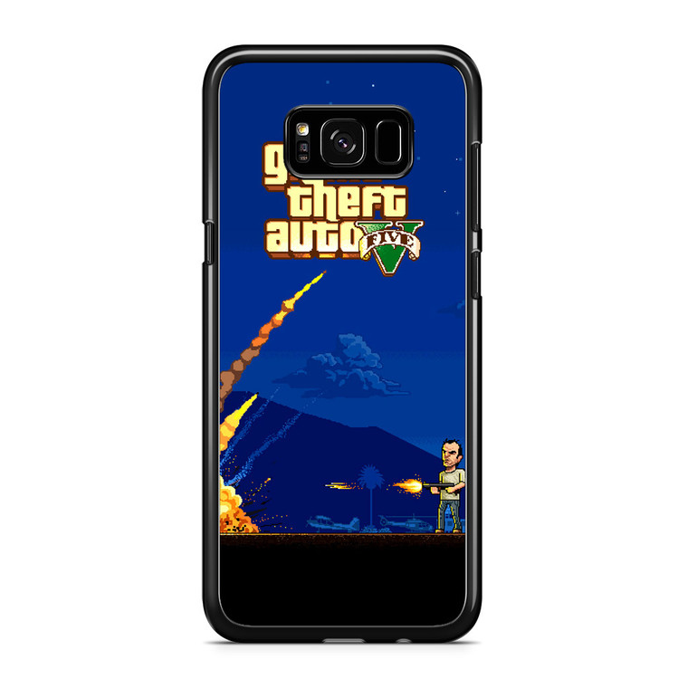 Gta V Minimalism Samsung Galaxy S8 Plus Case