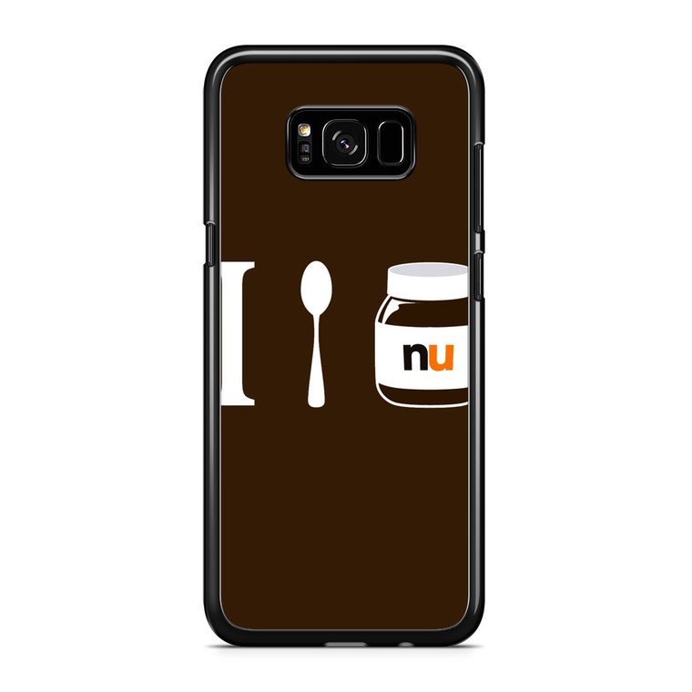 I Eat Nutella Samsung Galaxy S8 Plus Case