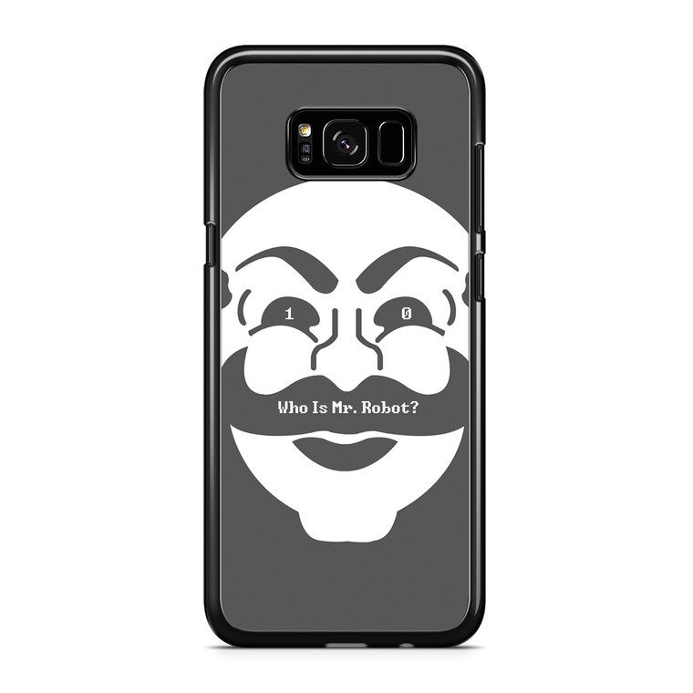 Mr Robot Mask F Society Samsung Galaxy S8 Plus Case