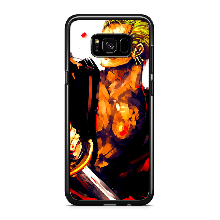 One Piece Roronoa Zoro Paint Samsung Galaxy S8 Plus Case