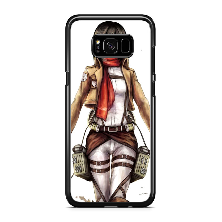 Cool Mikasa Ackerman Attack On Titan Samsung Galaxy S8 Plus Case