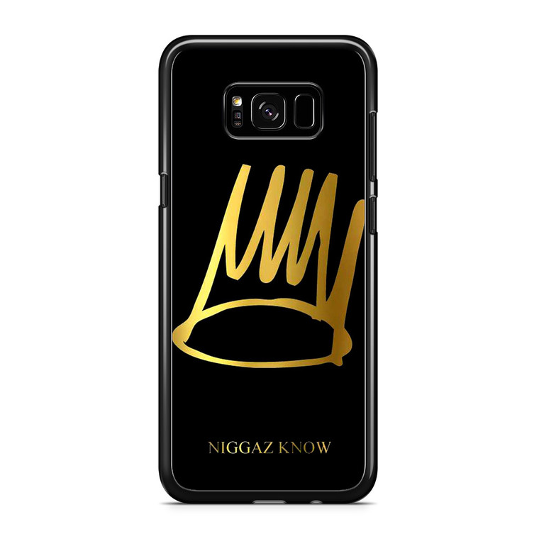 J Cole Crown Born Sinner Samsung Galaxy S8 Plus Case