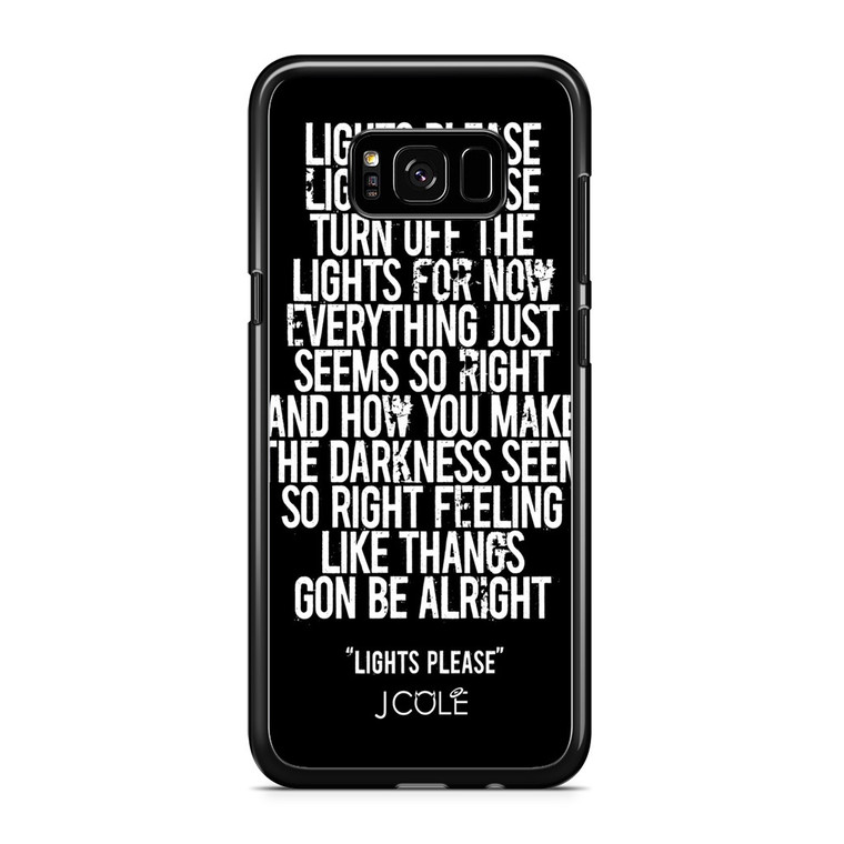 Lights Please J Cole Samsung Galaxy S8 Plus Case