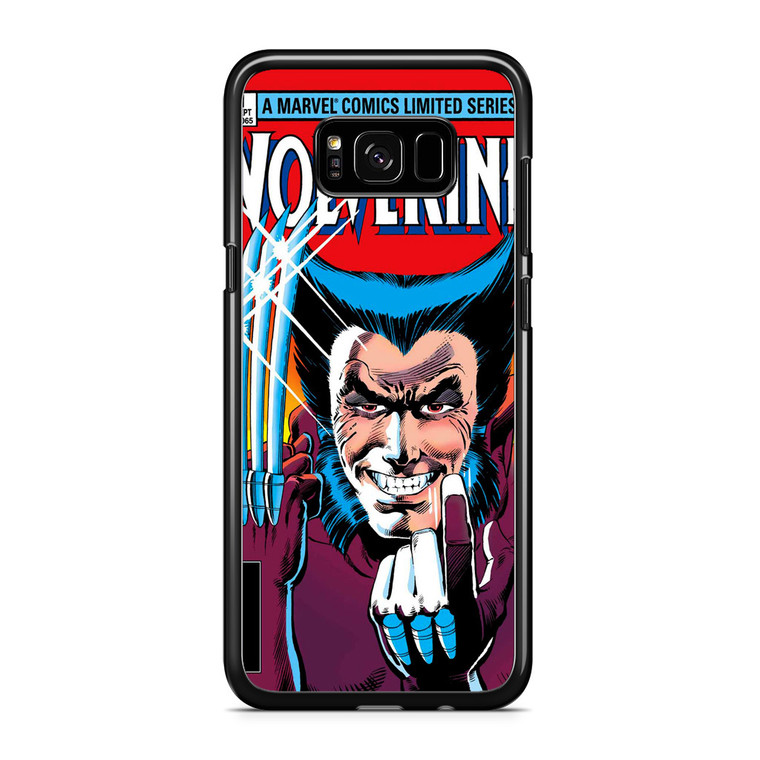 Marvel Comics Cover Wolverine Samsung Galaxy S8 Plus Case