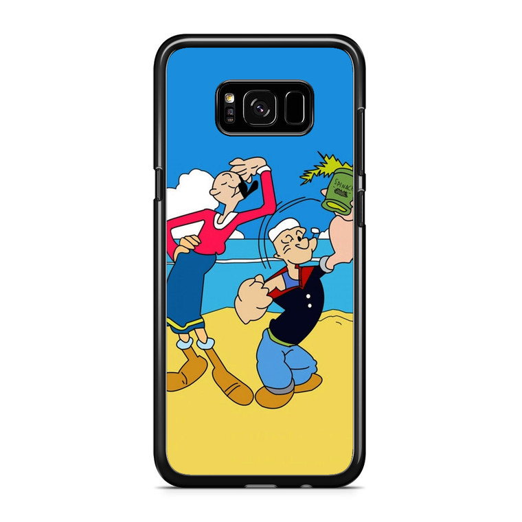 Popeye Cartoon Samsung Galaxy S8 Plus Case