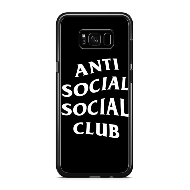 Anti Social Social Club Black Samsung Galaxy S8 Plus Case