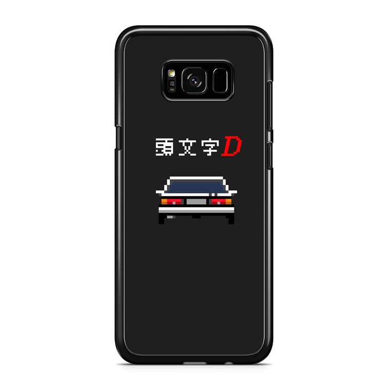 Initial D Pixel Art Samsung Galaxy S8 Plus Case