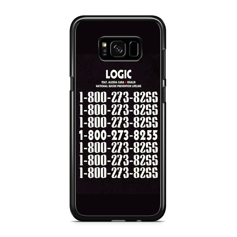 Logic 1-800-273-8255 Samsung Galaxy S8 Plus Case